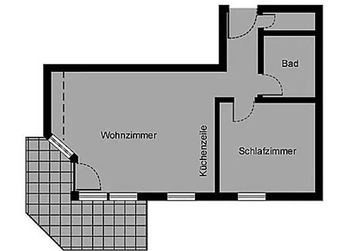 Oewern Diek App 29 Апартаменты Вустров